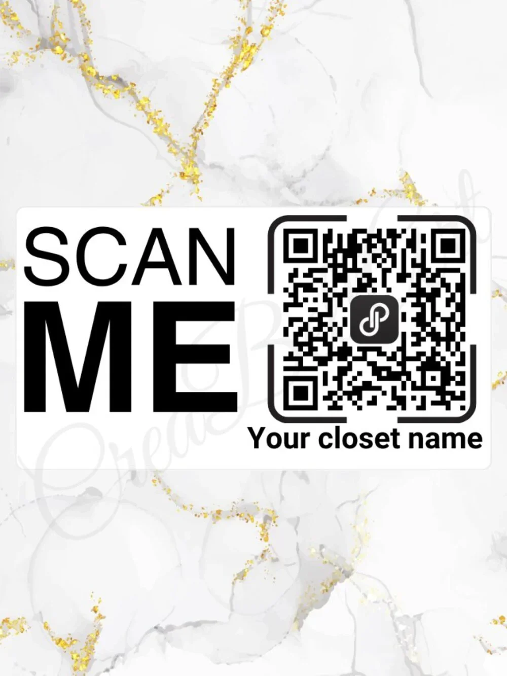 100 Thank you Stickers for Packaging Customizable QR | Small Business Labels